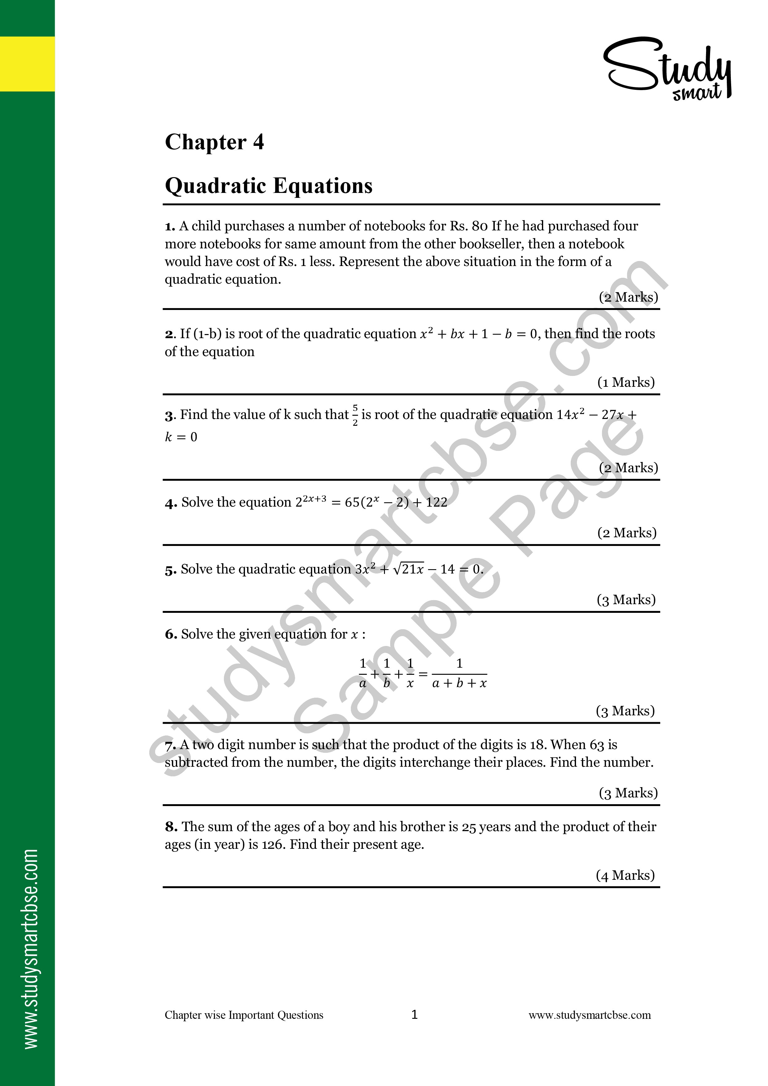 04. Quadratic equations preview page 2