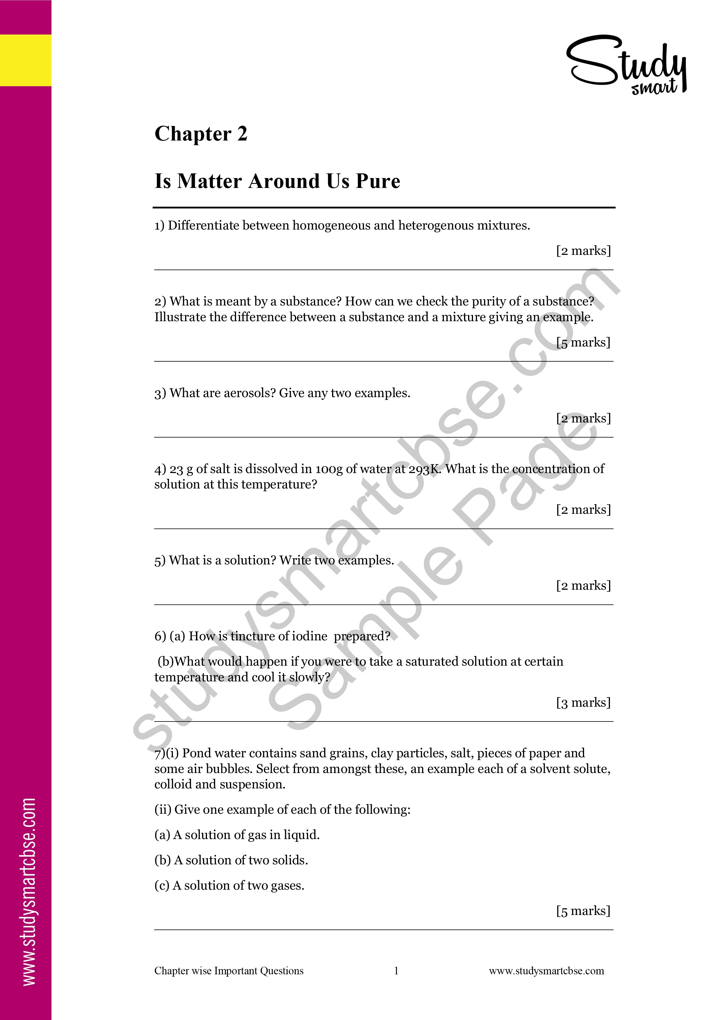 02. Is Matter Around Us Pure preview page 1
